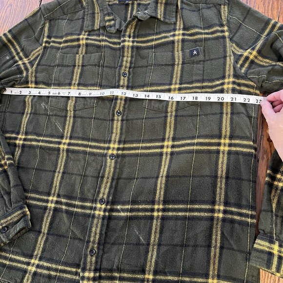 Known Supply Women's Medium Flannel Button Down Shirt Plaid Organic Cotton - Picture 6 of 7